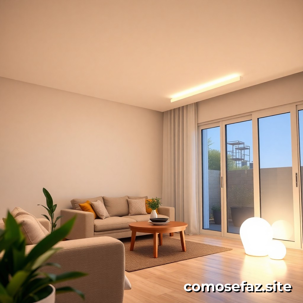Instalando um sistema de iluminação eficiente com LEDs em sua casa