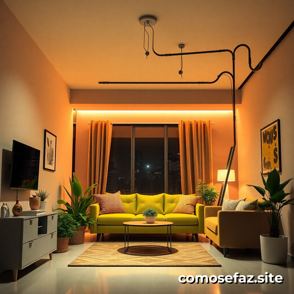 Instalando um Sistema de Iluminação Eficiente em Casa com LED