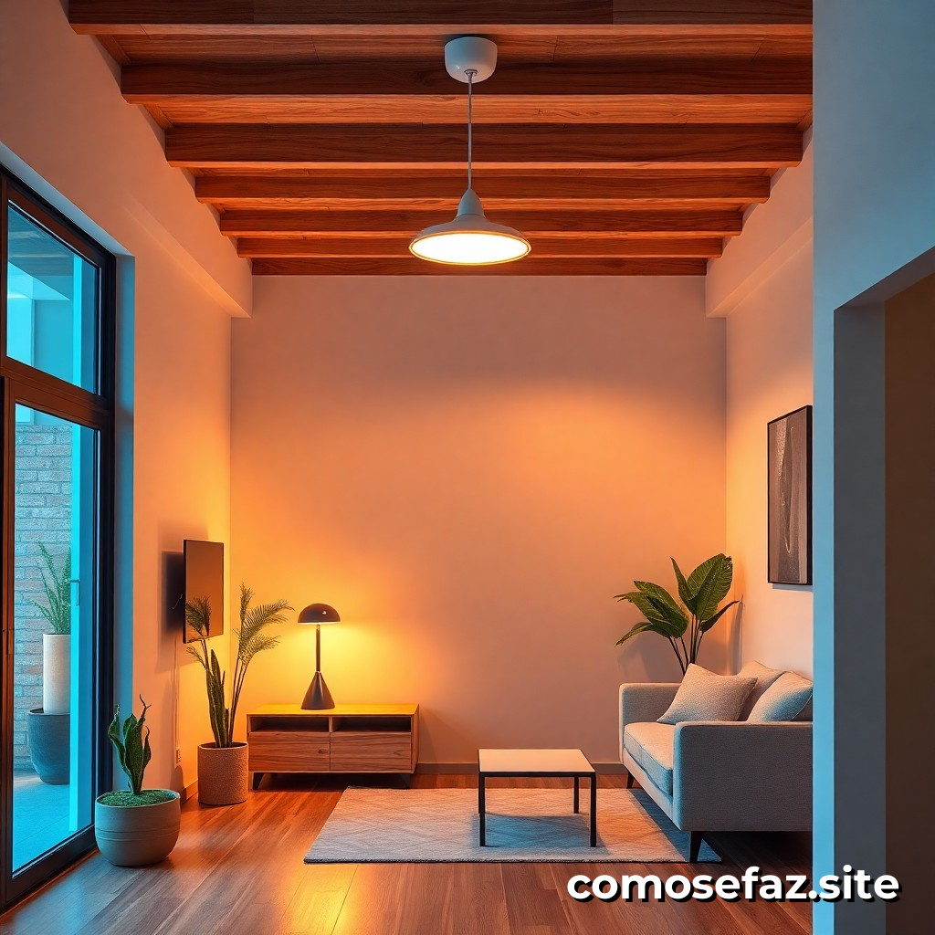 Instalando um Sistema de Iluminação Eficiente em Minha Casa