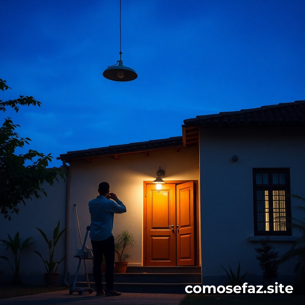 Instalando um Sistema de Iluminação Eficiente em uma Casa Antiga