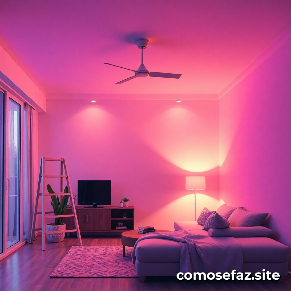 Instalando um Sistema de Iluminação Eficiente em uma Casa com Orçamento Limitado