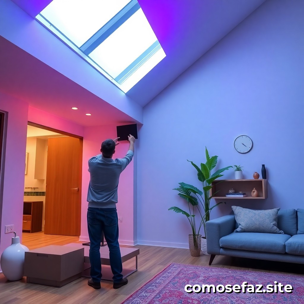 Instalando um Sistema de Iluminação Energético em sua Casa