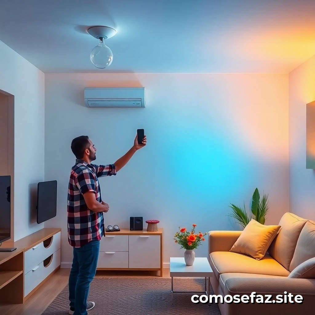 Instalando um Sistema de Iluminação Inteligente com Controle de Consumo em minha Casa