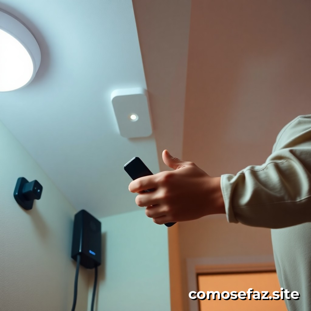 Instalando um Sistema de Iluminação Inteligente com Controle de Voz e Automatização