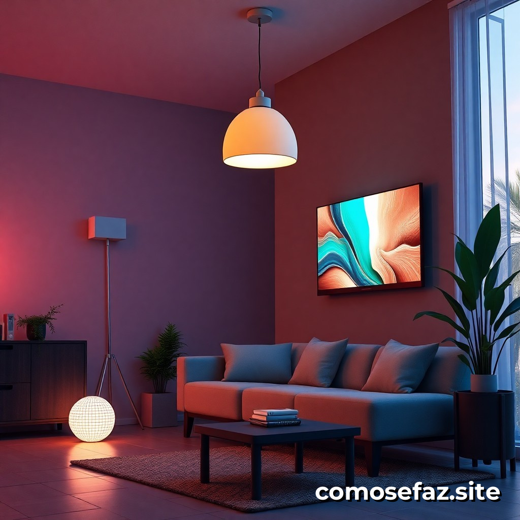 Instalando um Sistema de Iluminação Inteligente com Controle por Voz em Sua Casa