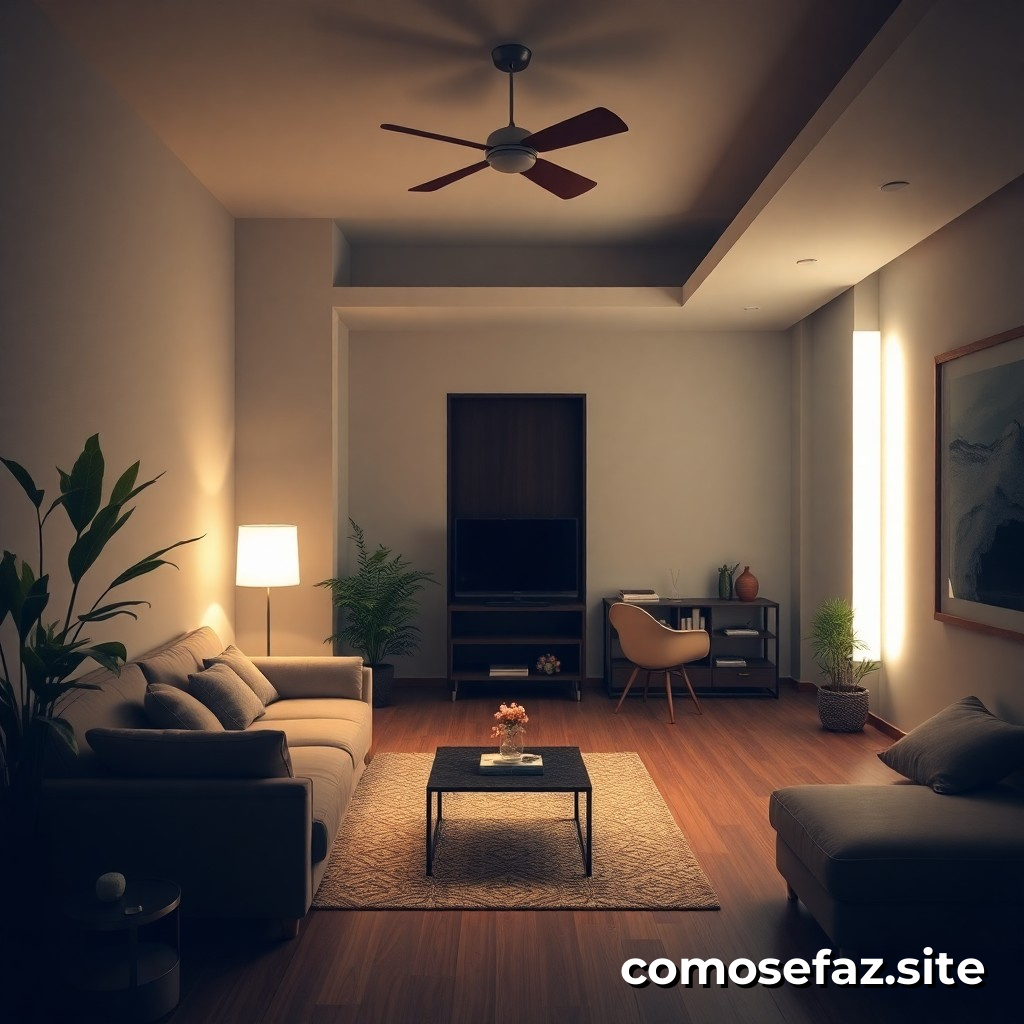 Instalando um Sistema de Iluminação Inteligente em Casa com Controle Remoto