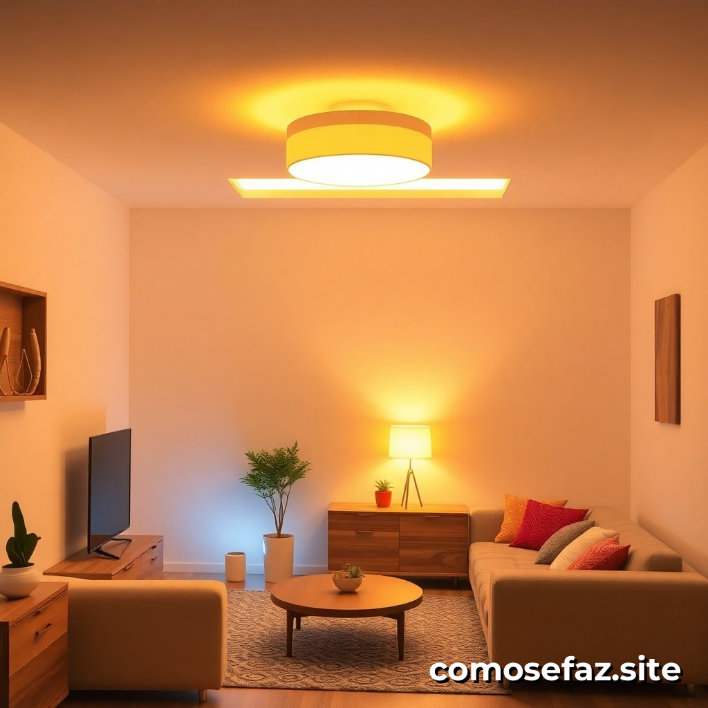 Instalando um sistema de iluminação inteligente em casa com tecnologia Wi-Fi