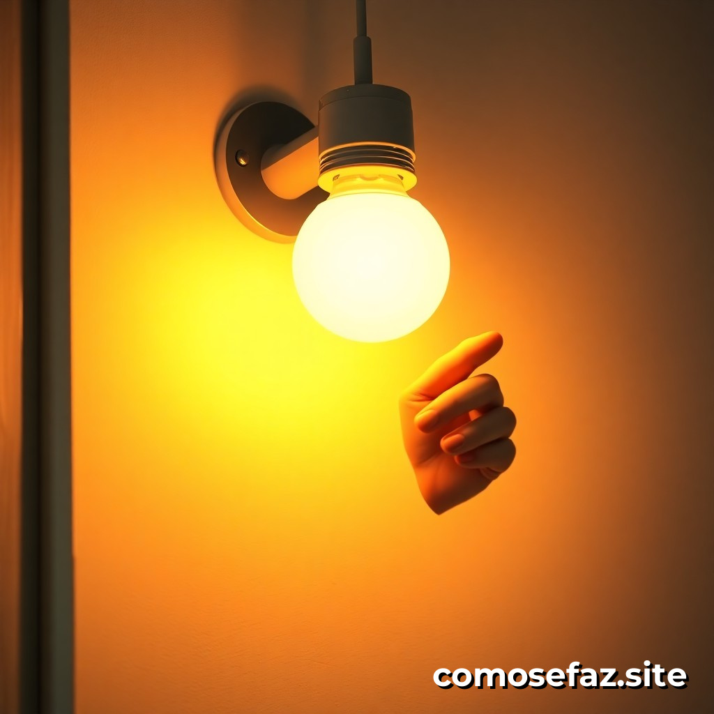 Instalando um sistema de iluminação inteligente em casa para economizar energia