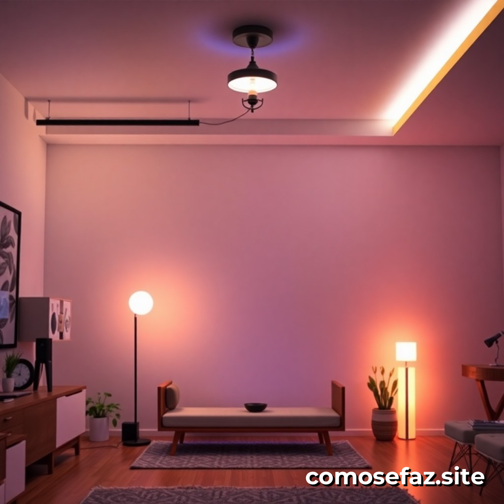 Instalando um sistema de iluminação inteligente em minha casa