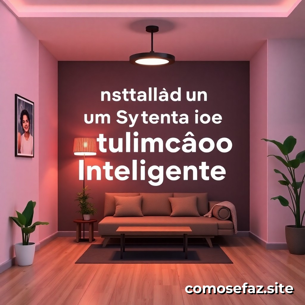 Instalando um Sistema de Iluminação Inteligente em sua Casa: Um Guia para Iniciantes
