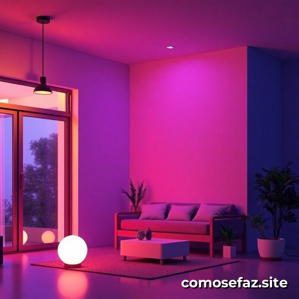 Instalando um sistema de iluminação LED eficiente em sua casa para reduzir a conta de energia