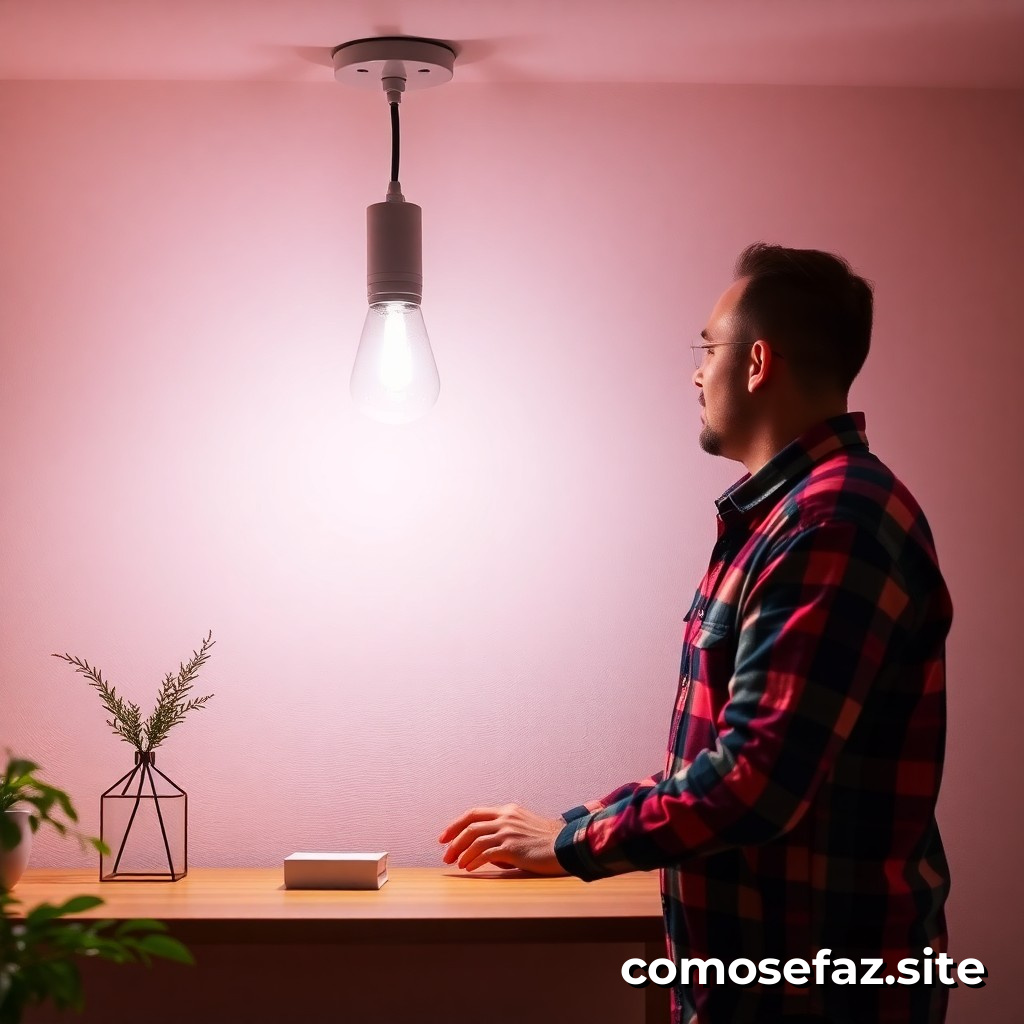 Instalando um sistema de iluminação LED eficiente em sua casa para reduzir o consumo de energia