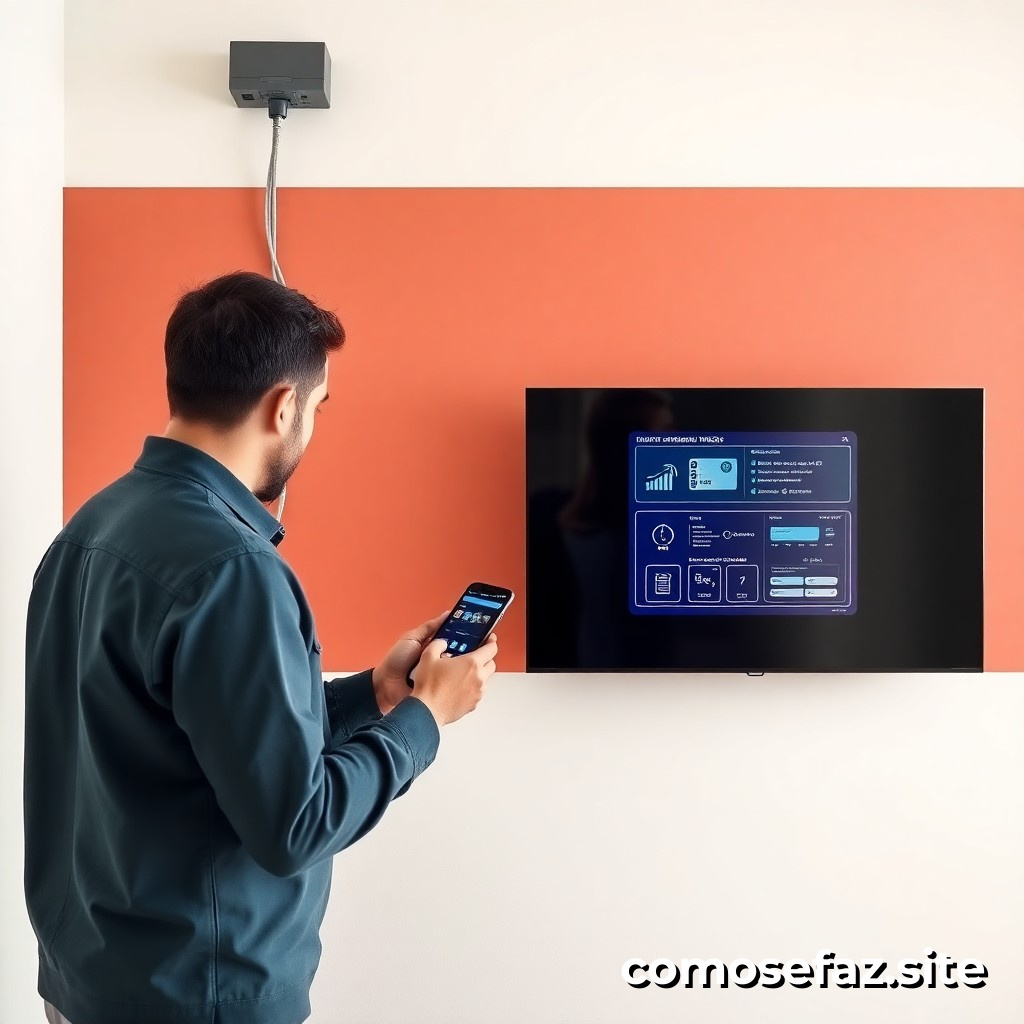 Instalando um sistema de tomadas inteligentes com controle via aplicativo