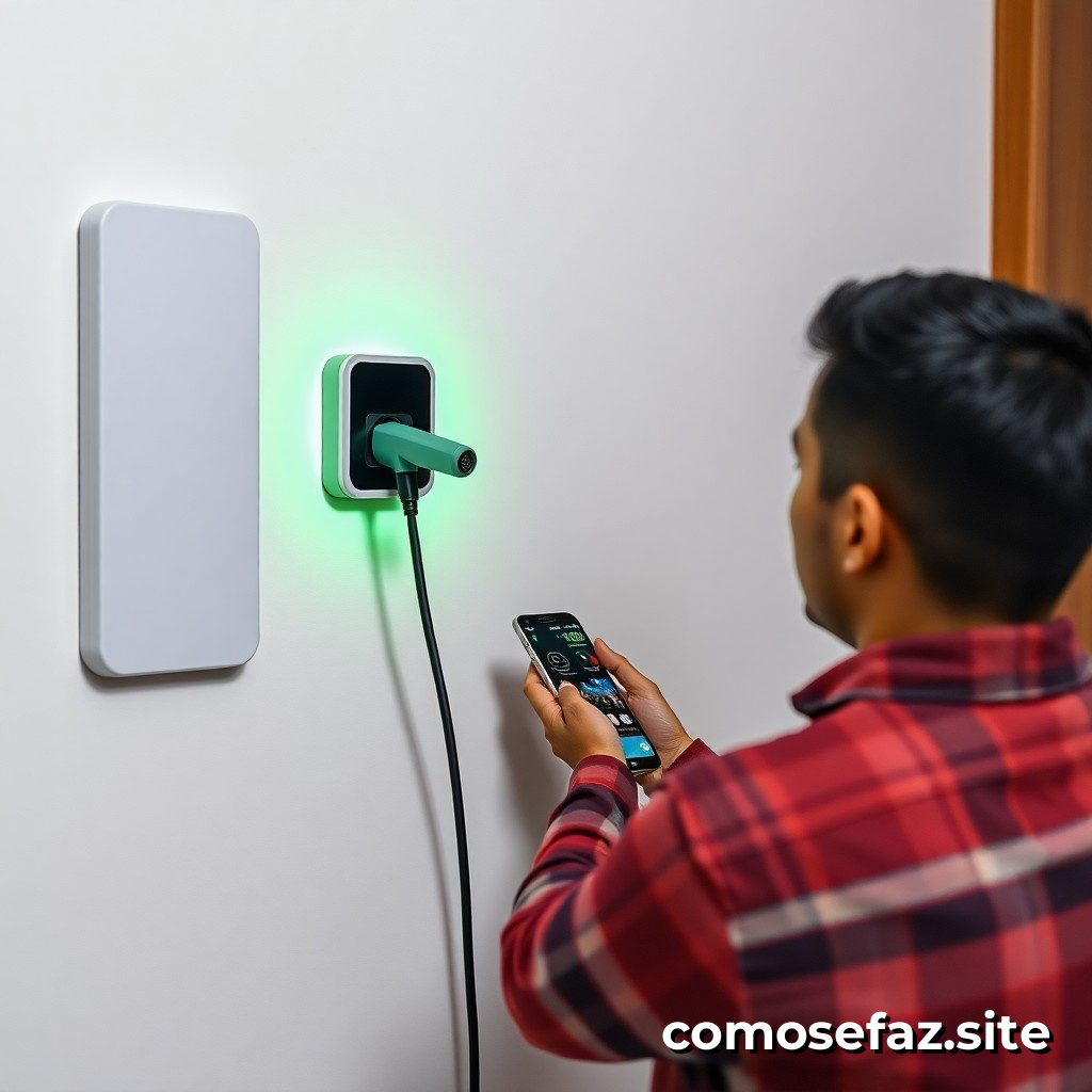 Instalando un sistema de carga inalámbrica para dispositivos móviles en casa