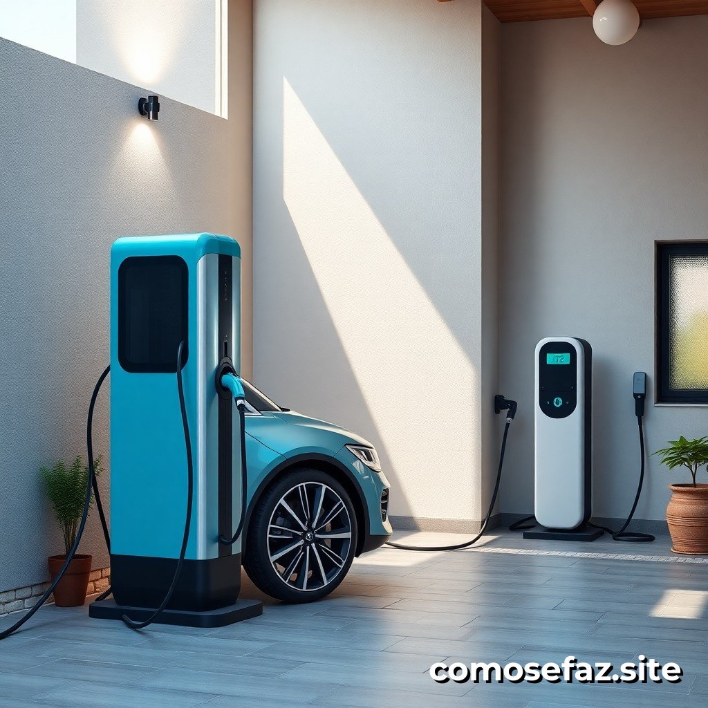 Instalando un sistema de carga para vehículos eléctricos en casa de manera segura y eficiente