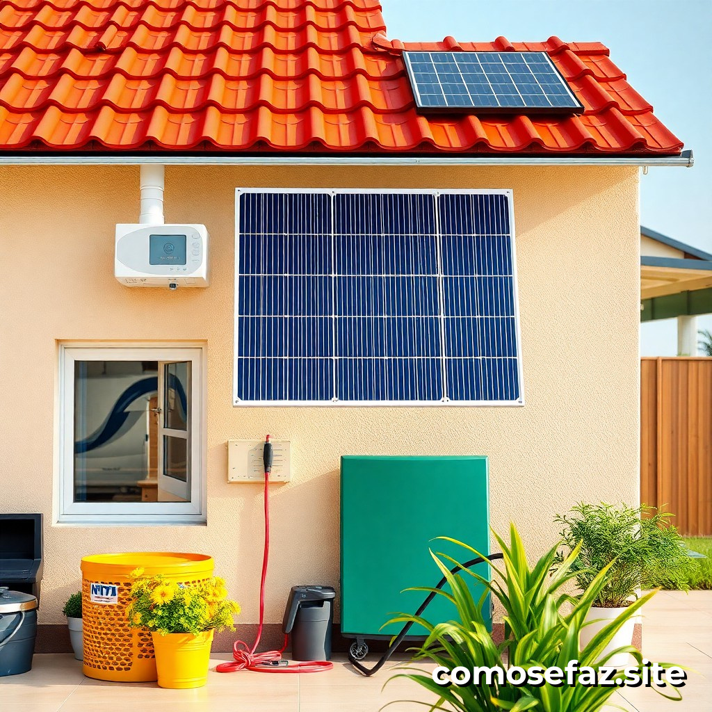 Instalando un sistema de energía solar en tu hogar de manera segura y eficiente