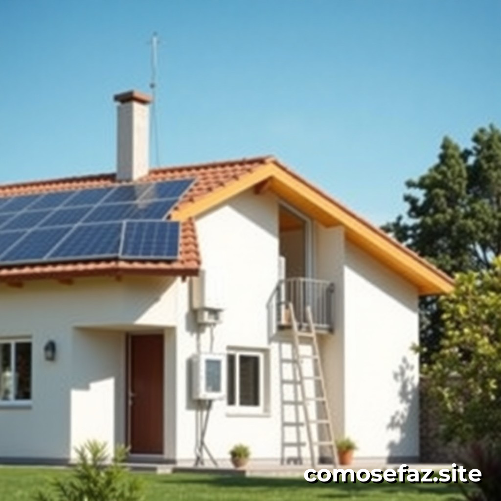 Instalando un sistema de energía solar en tu hogar para reducir el consumo de energía