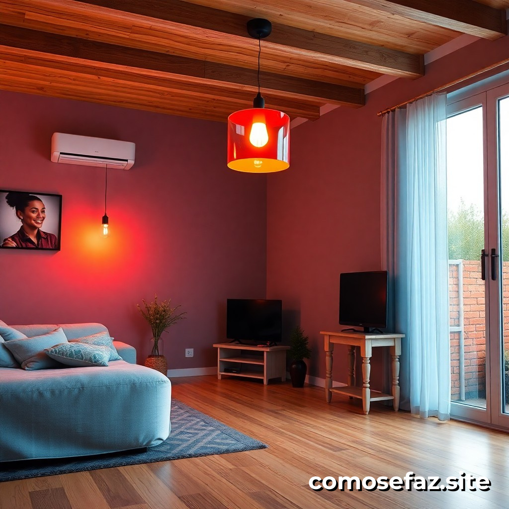 Instalando un sistema de iluminação de emergência en tu hogar