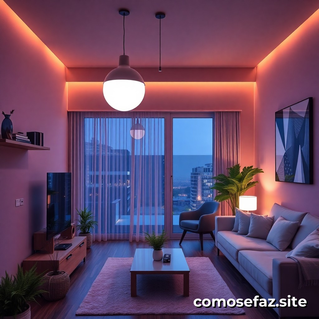 Instalando un sistema de iluminación automatizada en mi hogar para ahorrar energía
