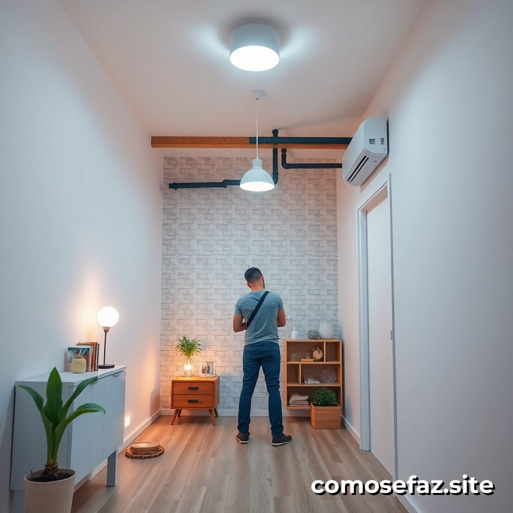 Instalando un sistema de iluminación de bajo consumo en mi habitación