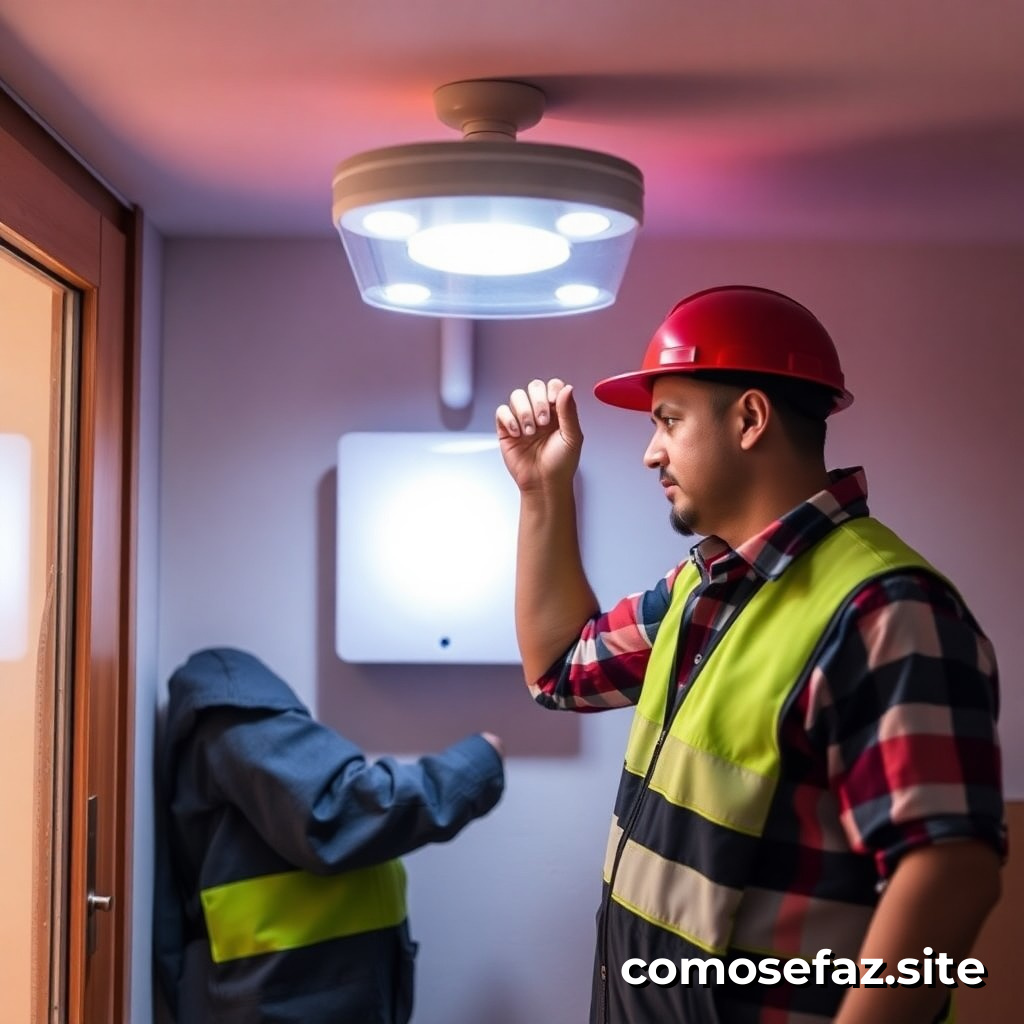 Instalando un sistema de iluminación de emergencia en casa para casos de apagón