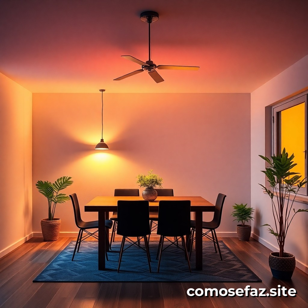 Instalando un sistema de iluminación eficiente con tecnología LED en mi hogar