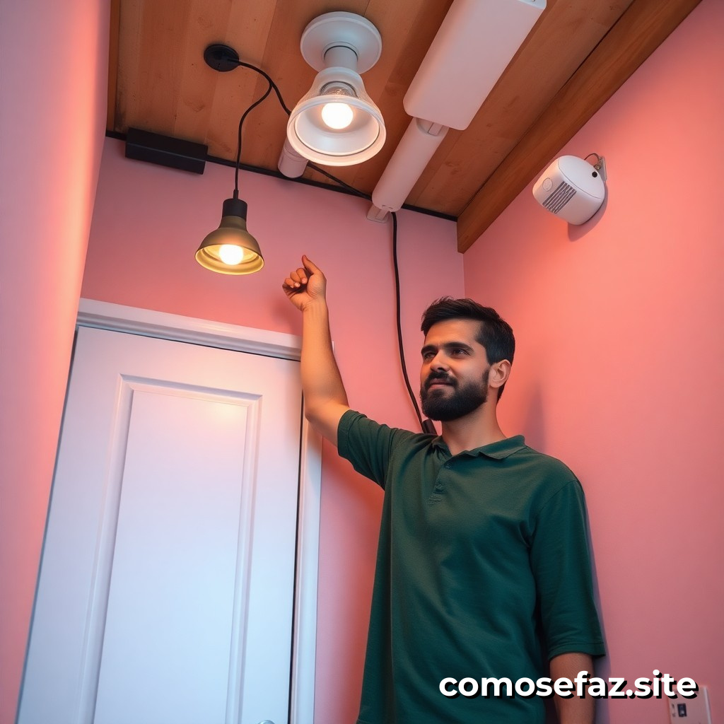 Instalando un sistema de iluminación eficiente y económico en mi hogar utilizando tecnologías LED y sensores de movimiento