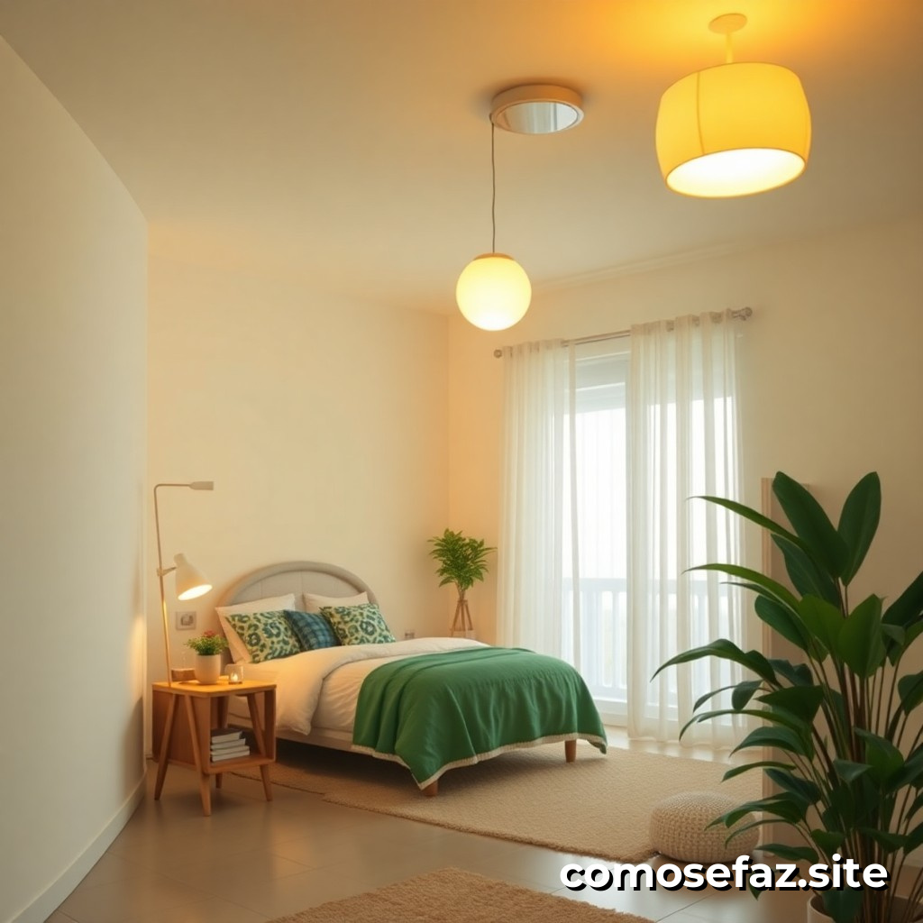 Instalando un sistema de iluminación inteligente en tu habitación para ahorrar energía y mejorar el ambiente