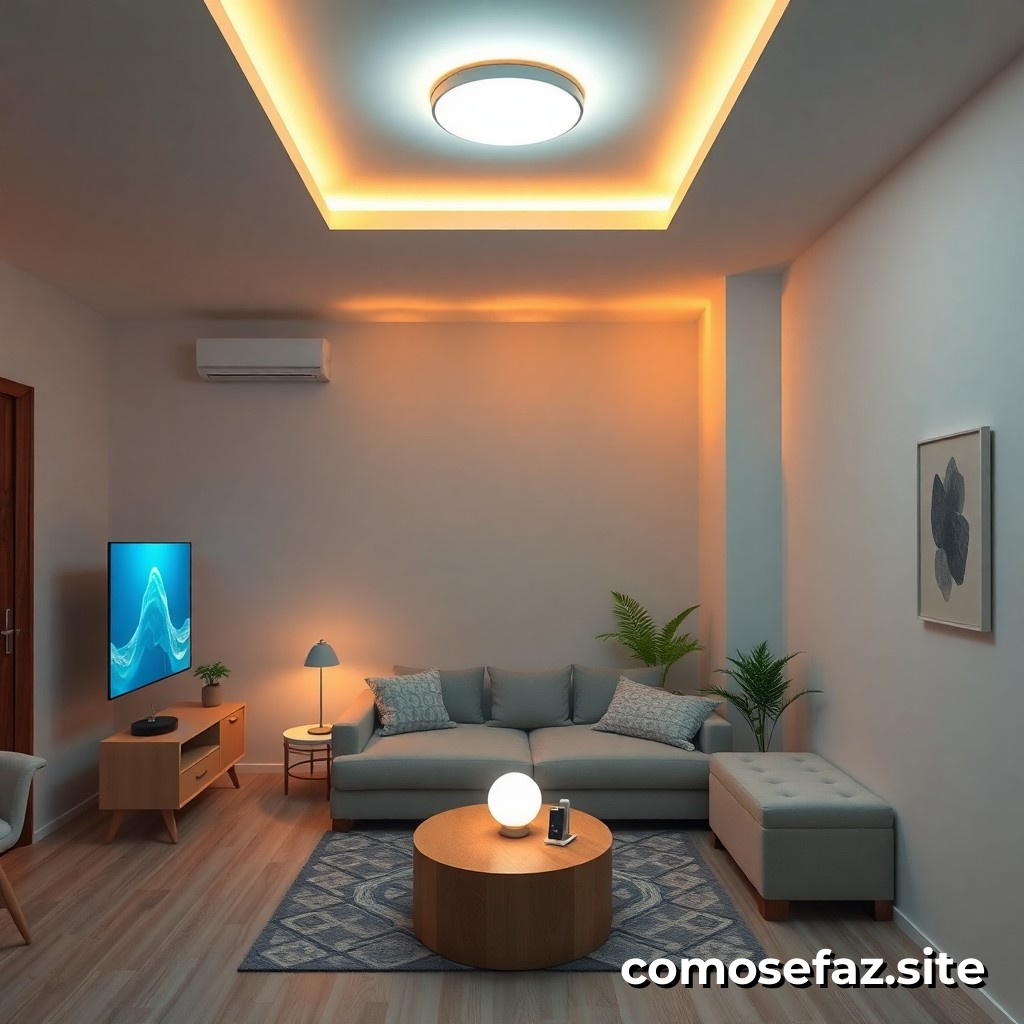 Instalando un sistema de iluminación inteligente en tu hogar con tecnología WiFi