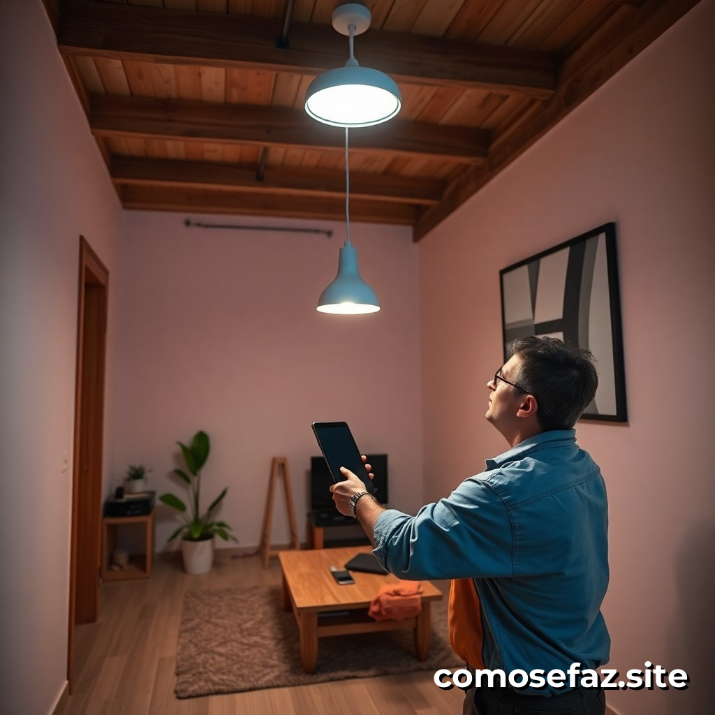 Instalando un sistema de iluminación LED eficiente en mi habitación