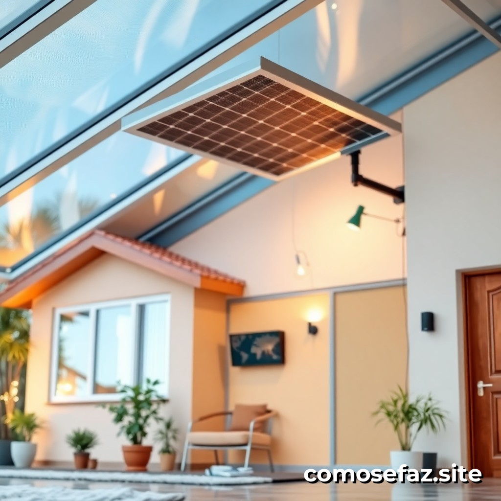 Instalando un sistema de iluminación solar en mi hogar para reducir la cuenta de energía