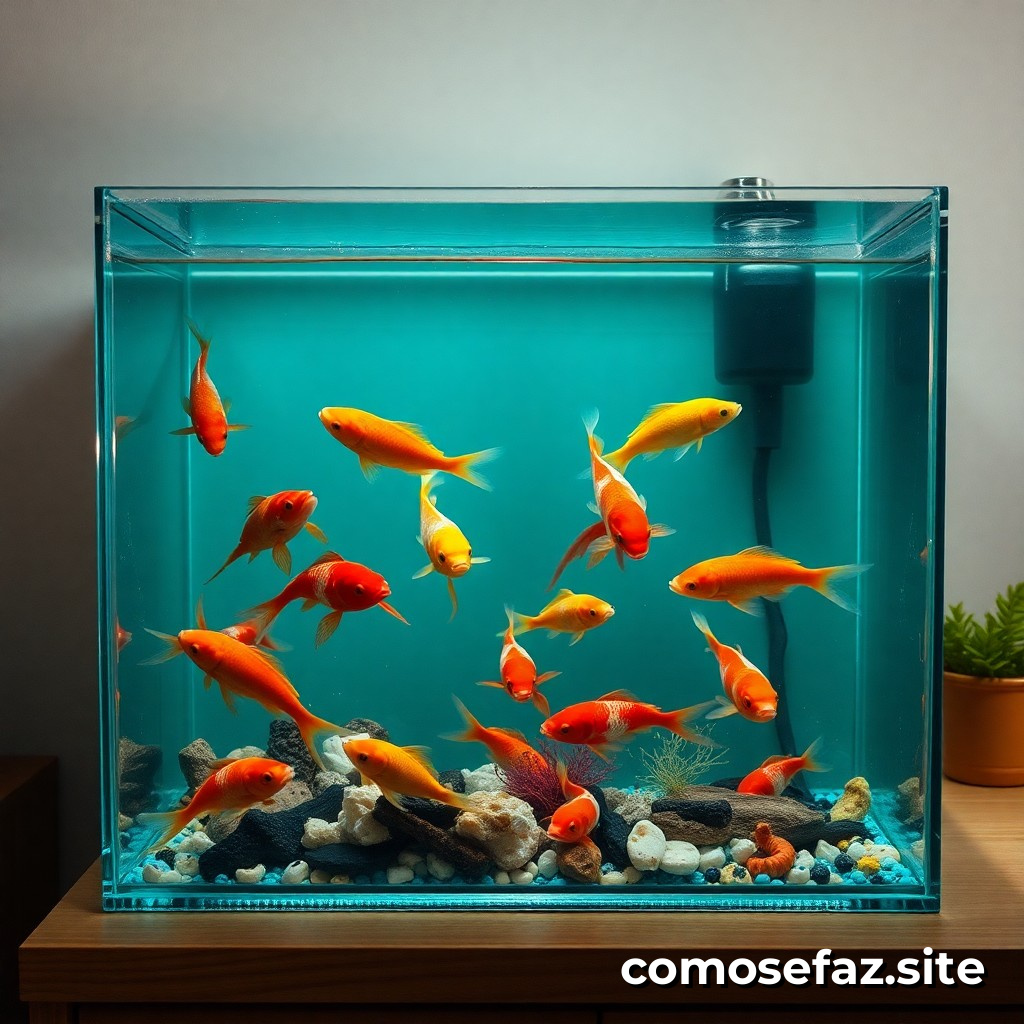 Montando um Aquário de Peixes Coloridos e Fáceis de Cuidar em Casa