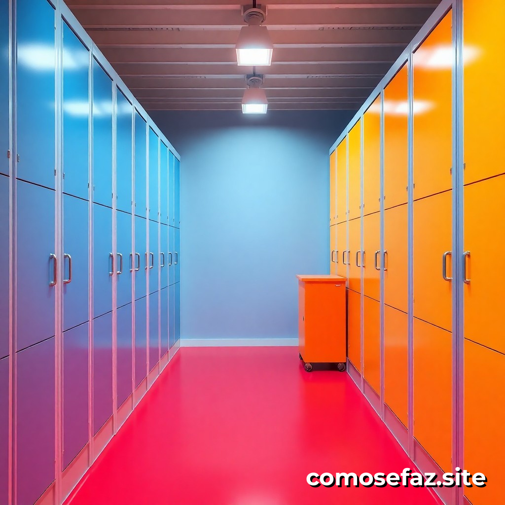 Organización de un espacio de almacenamiento eficiente para reducir el desorden