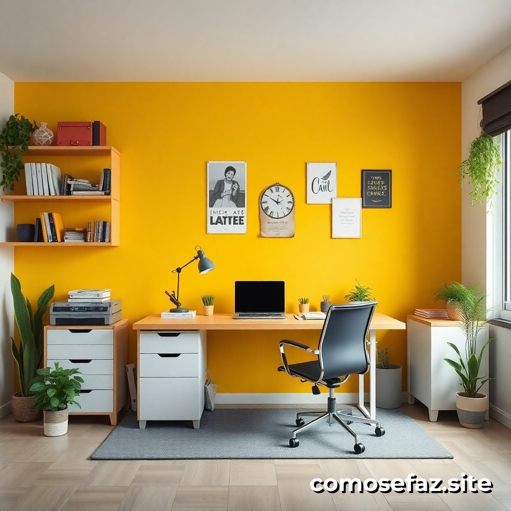 Organizando meu espaço de trabalho em casa para aumentar a produtividade e a criatividade