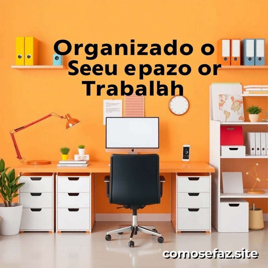 Organizando o Seu Espaço de Trabalho: 10 Dicas para Maximizar a Produtividade e Reduzir o Estresse