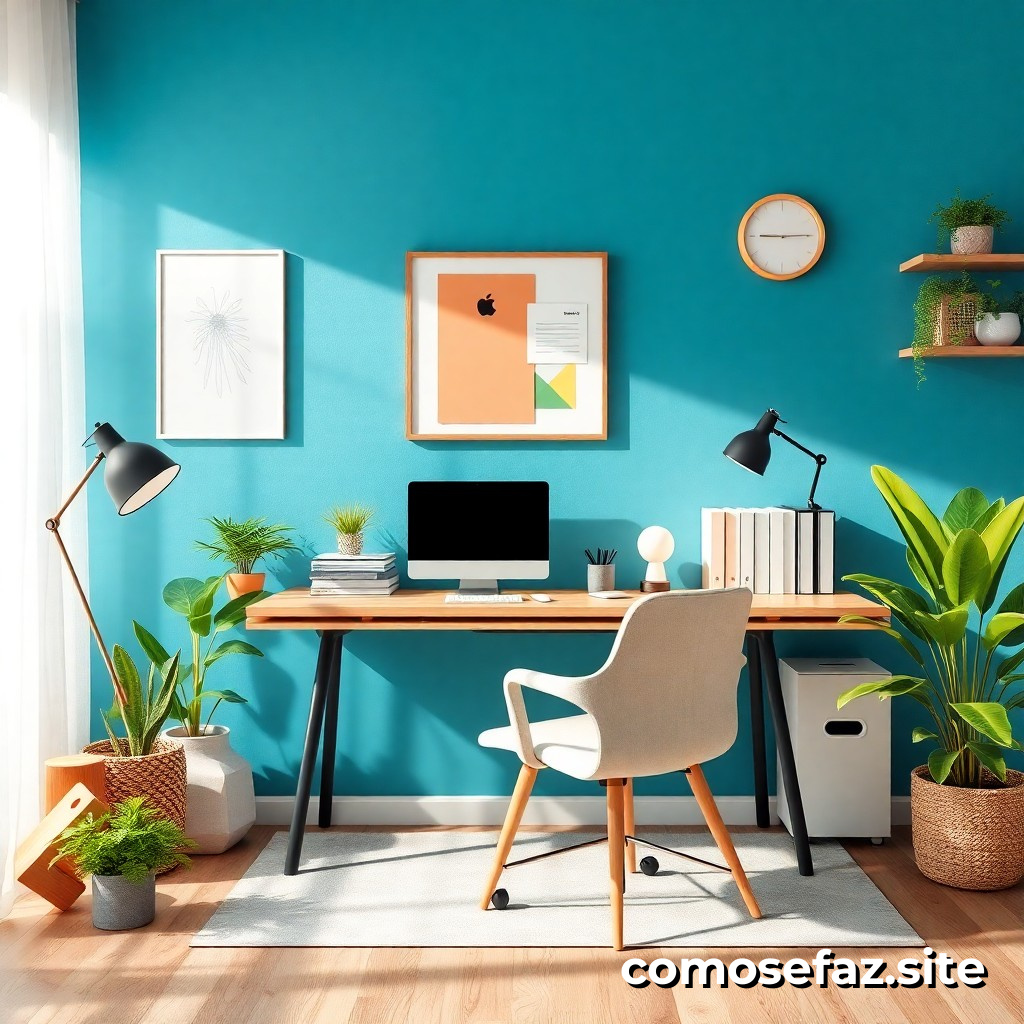Organizando seu escritório em casa para aumentar a produtividade: 10 dicas para um espaço de trabalho eficiente