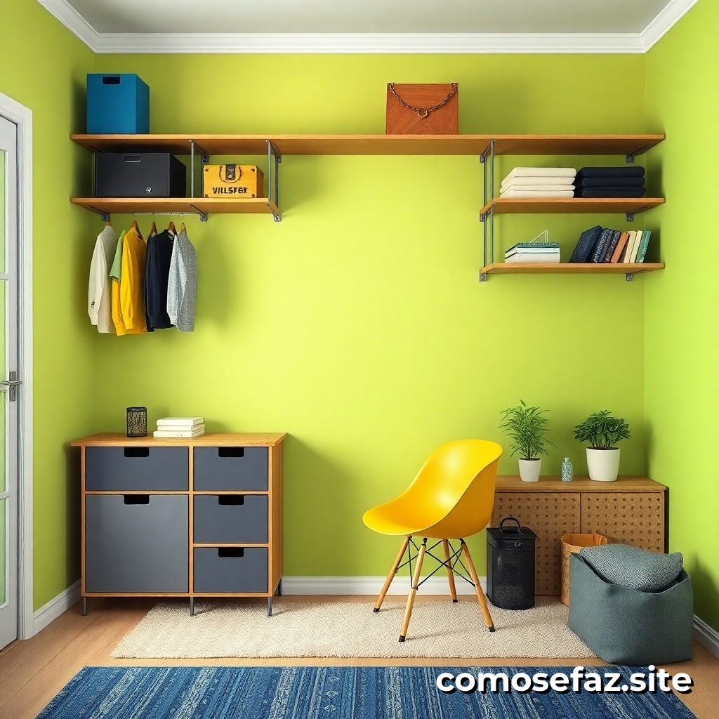 Organizando seu espaço de armazenamento em casa: 15 dicas e ideias criativas