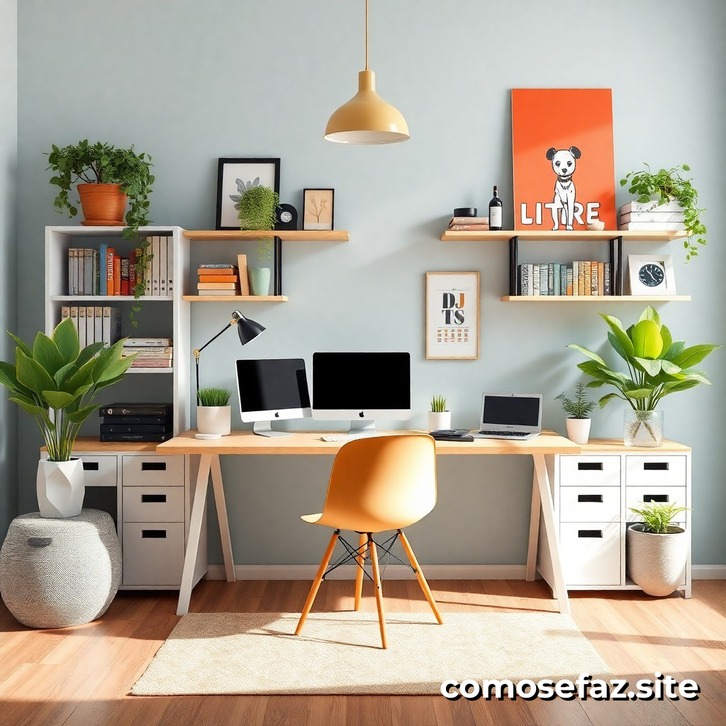 Organizando seu espaço de trabalho em casa: dicas para aumentar a produtividade