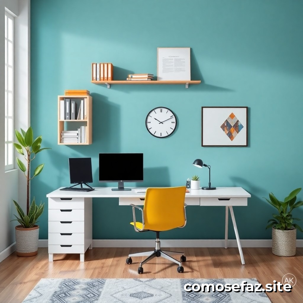 Organizando seu Espaço de Trabalho em Casa para Aumentar a Produtividade e Reduzir o Estresse: 10 Dicas Práticas