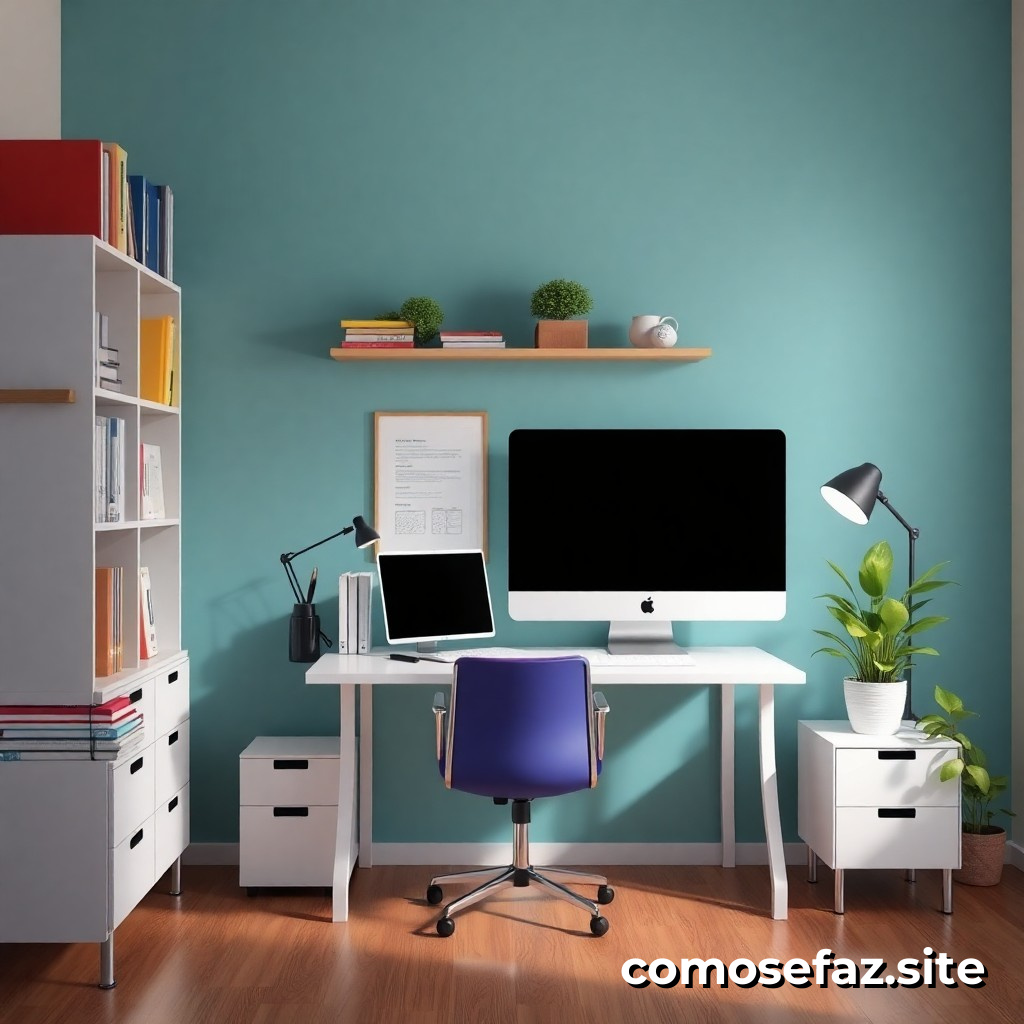 Organizando seu Espaço de Trabalho ou Estudo para Maior Produtividade