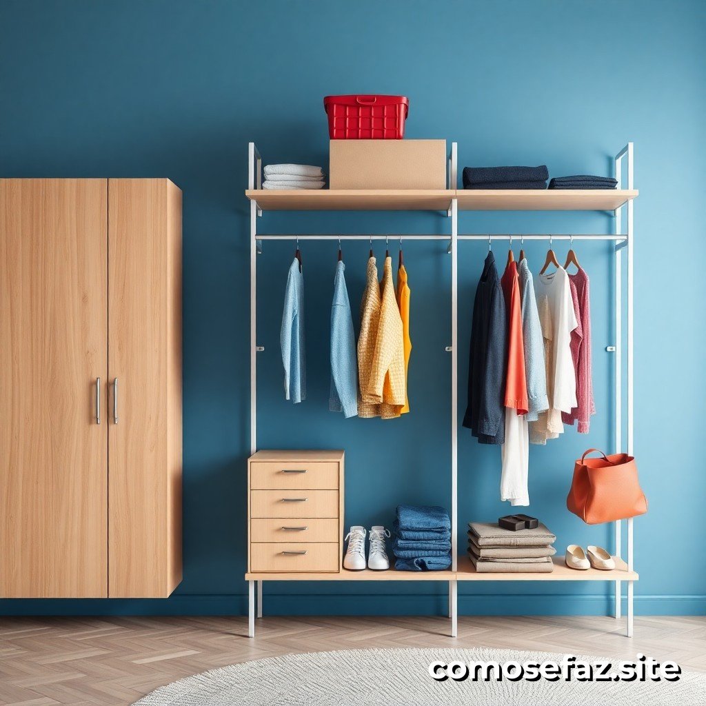Organizando tu hogar de manera eficiente: cómo crear un sistema de almacenamiento para tu ropa y accesorios