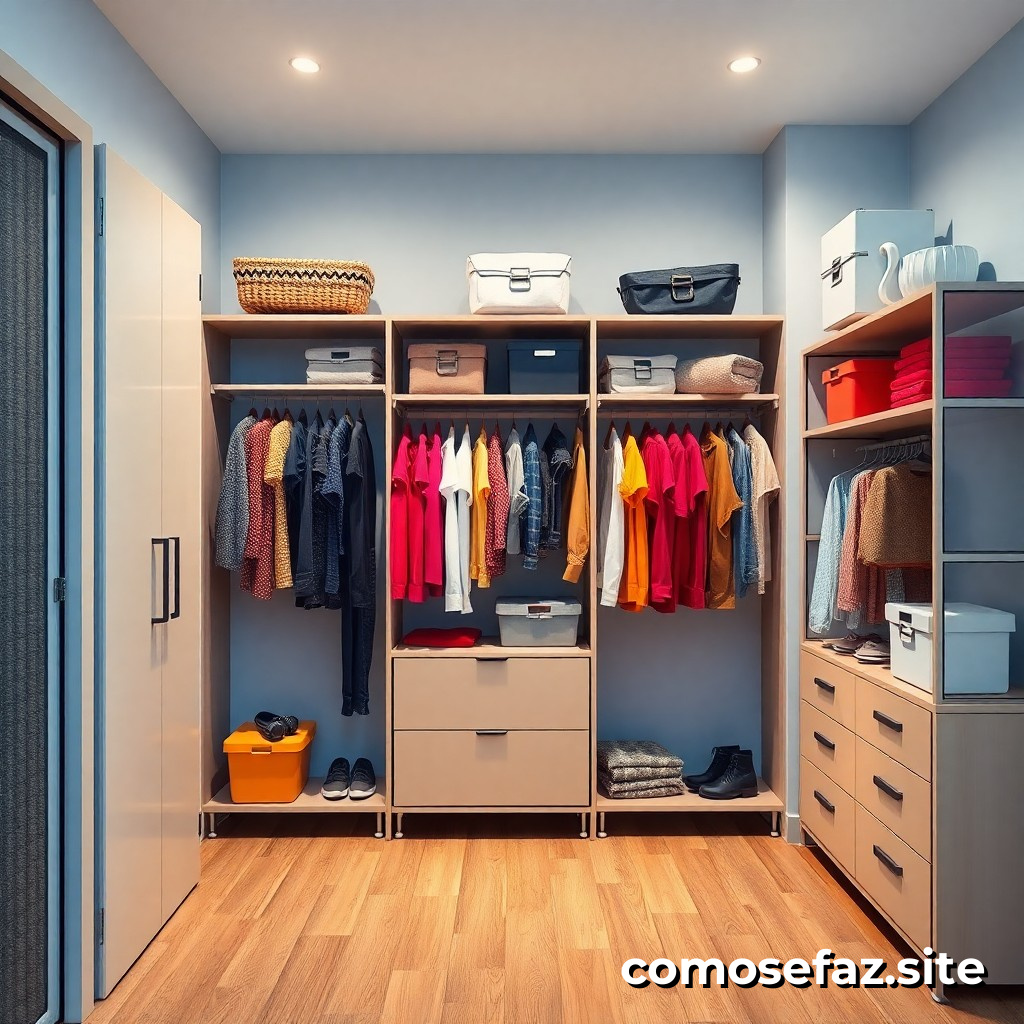 Organizando um espaço de armazenamento eficiente em sua casa para reduzir o desperdício