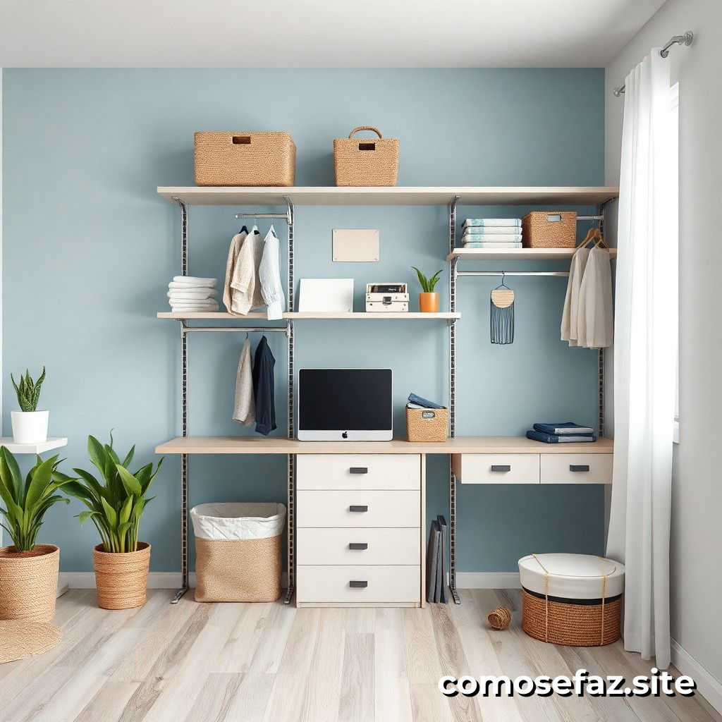 Organizando um espaço de armazenamento eficiente em sua casa para reduzir o desperdício e economizar espaço