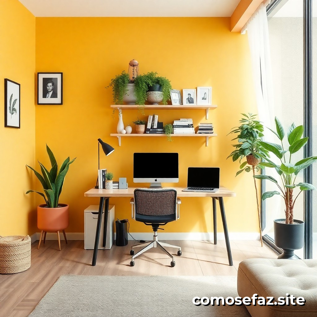 Organizando um espaço de escritório em casa para aumentar a produtividade