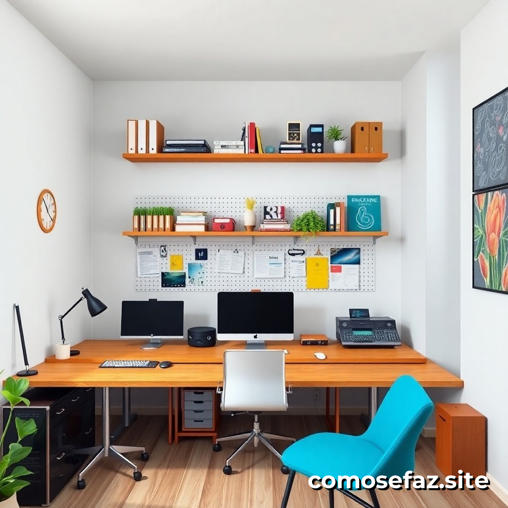 Organizando um Espaço de Trabalho Criativo e Inspirador com Ferramentas e Tecnologias