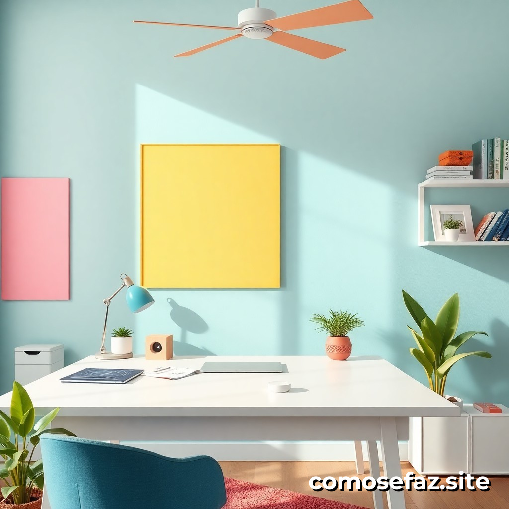 Organizando um espaço de trabalho criativo em casa: dicas e truques