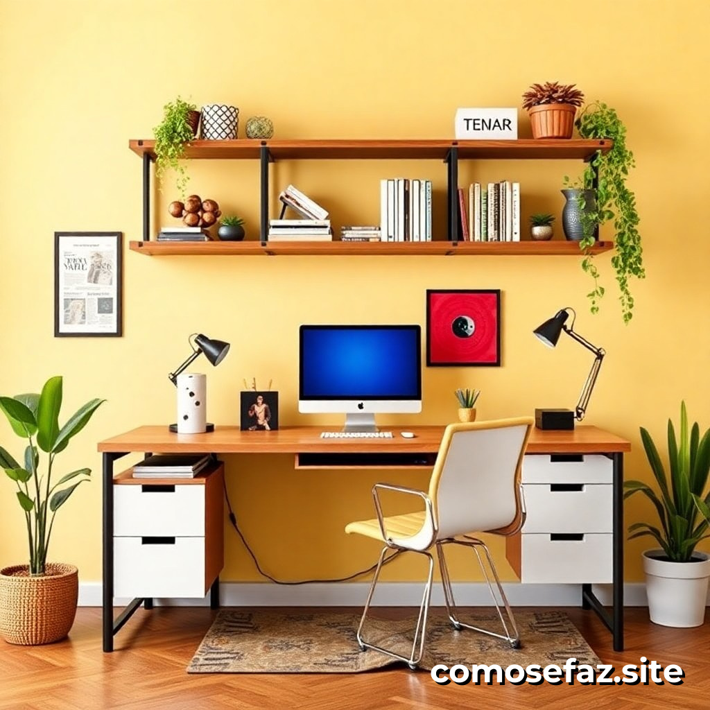 Organizando um Espaço de Trabalho Eficiente em Casa: 10 Dicas Práticas