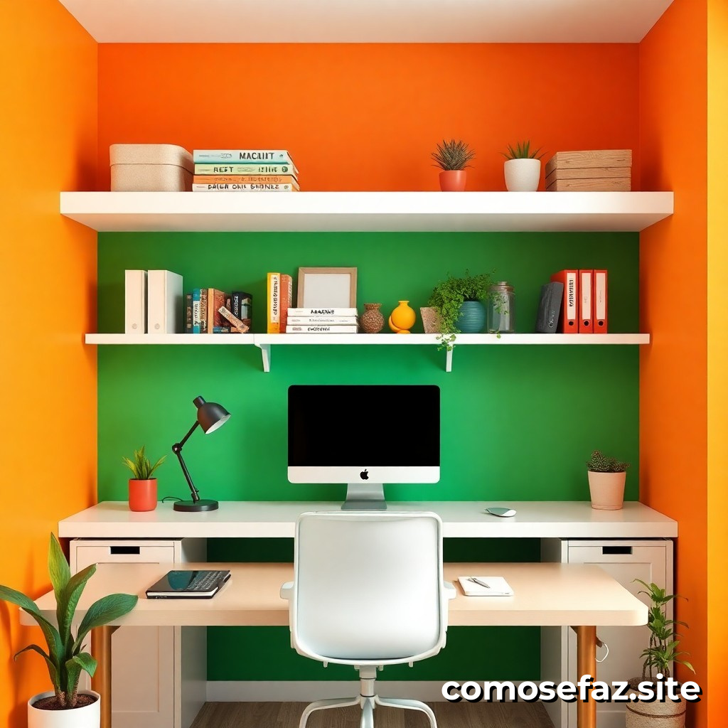 Organizando um espaço de trabalho eficiente em casa para aumentar a produtividade