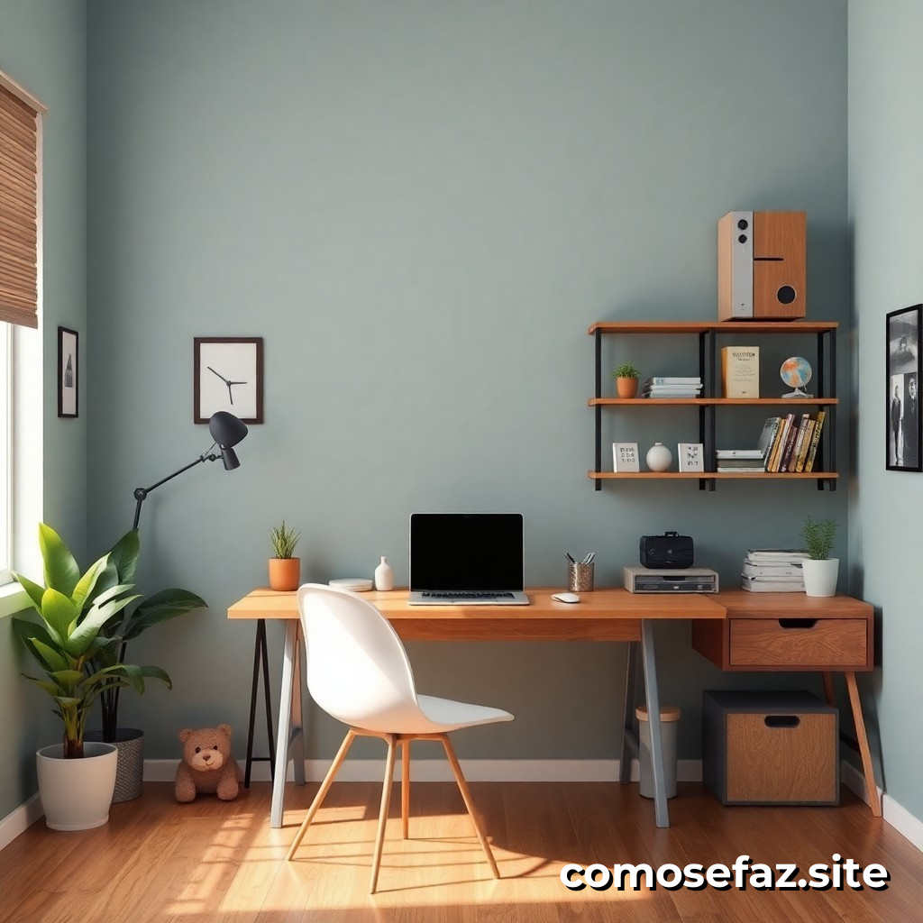 Organizando um espaço de trabalho eficiente em um ambiente pequeno: Dicas e truques para maximizar o espaço