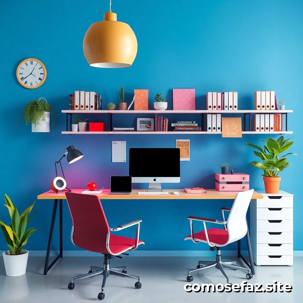 Organizando um espaço de trabalho eficiente para freelance e empreendedores